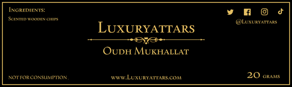 Luxuryattars Bakhoor - Oudh mukhallat