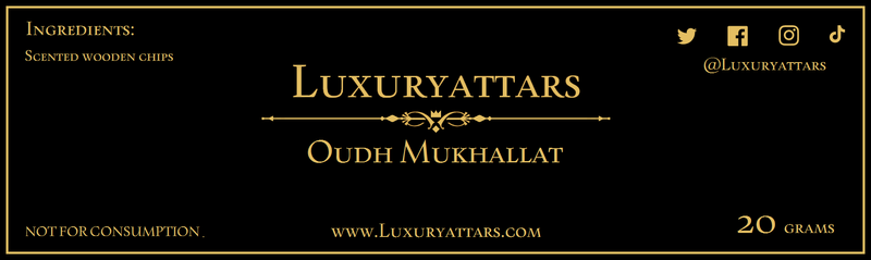 Luxuryattars Bakhoor - Oudh mukhallat