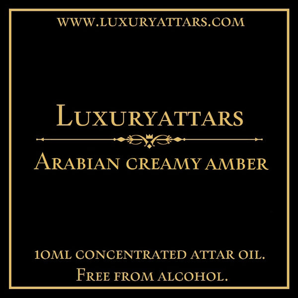 Luxuryattars Arabian creamy amber