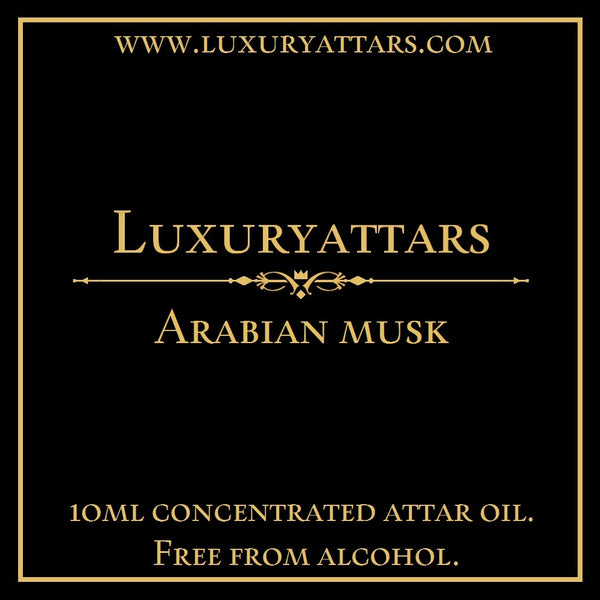 Bottle of Arabian musk from Luxuryattars