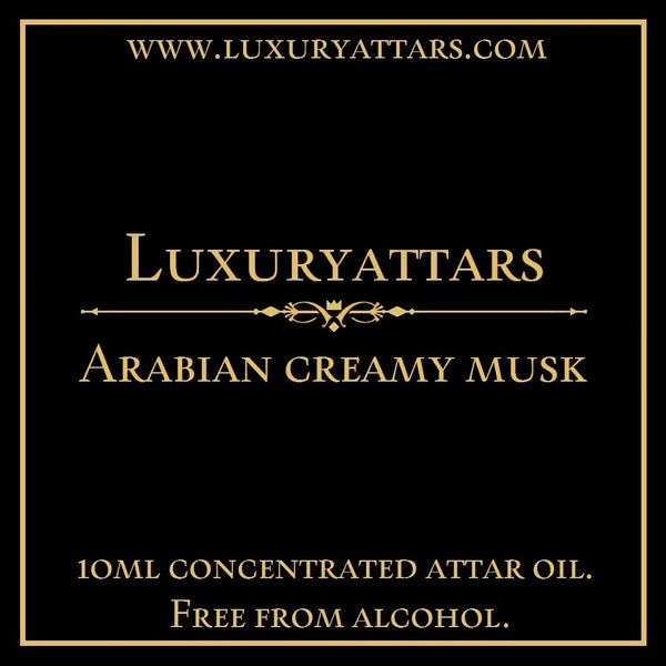 Luxuryattars Arabian creamy musk