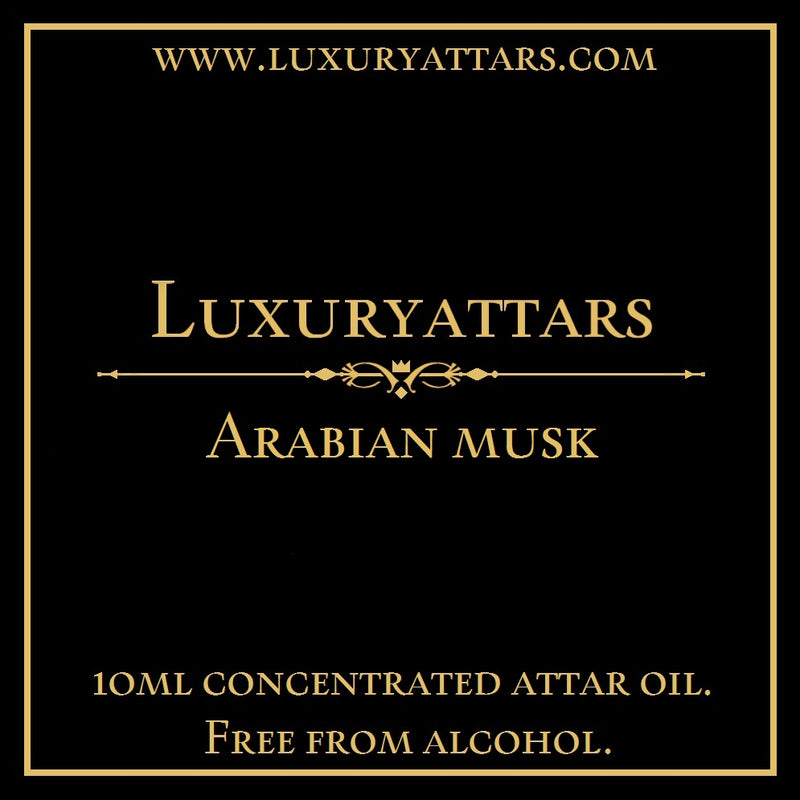 Bottle of Arabian musk from Luxuryattars